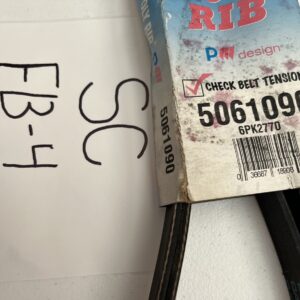 Serpentine Belt Dayco 5061090 / 6PK2770 Poly Rib