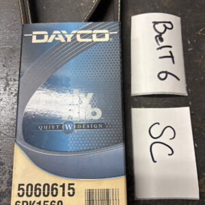 Serpentine Belt-GAS Dayco 5060615