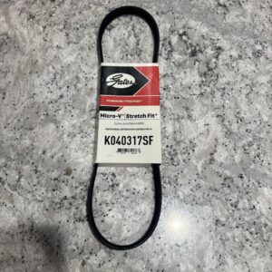 Serpentine Belt Gates K040317SF Micro-V Stretchfit Made in Mexico