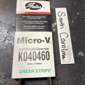 Serpentine Belt-Premium OE Micro-V Belt Gates K040460 Green Stripe