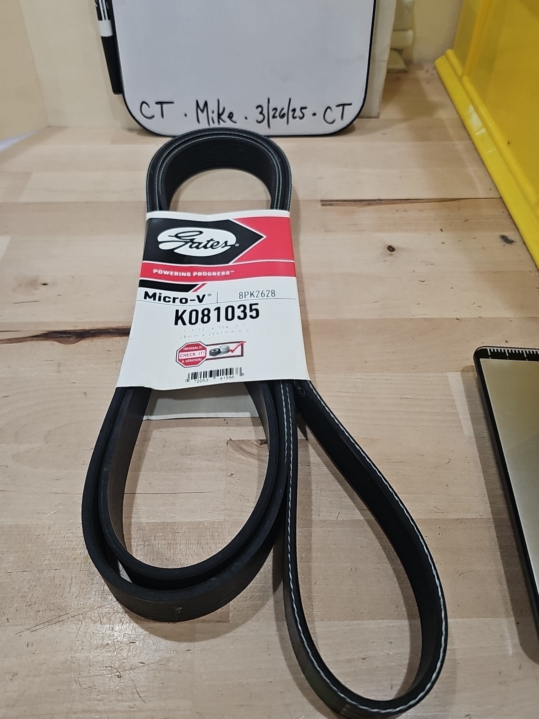 Serpentine Belt-Premium OE Micro-V Belt Gates K081035