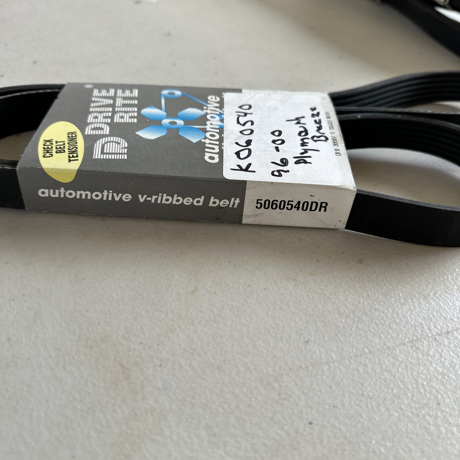 Serpentine Belt-Supercharged Drive-Rite 5060540DR - Image 3