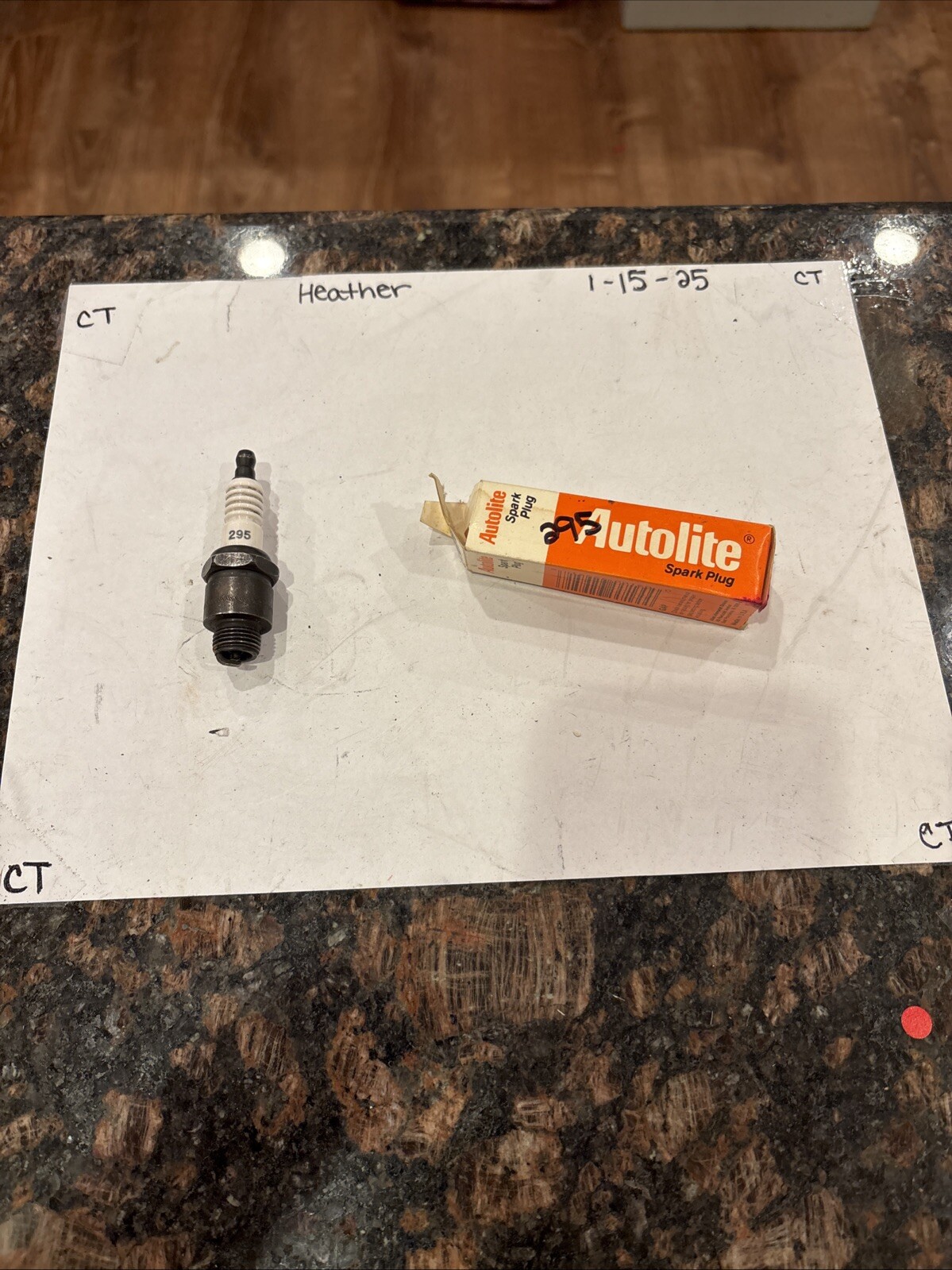 Spark Plug-Copper Non-Resistor Autolite 295 - Image 3