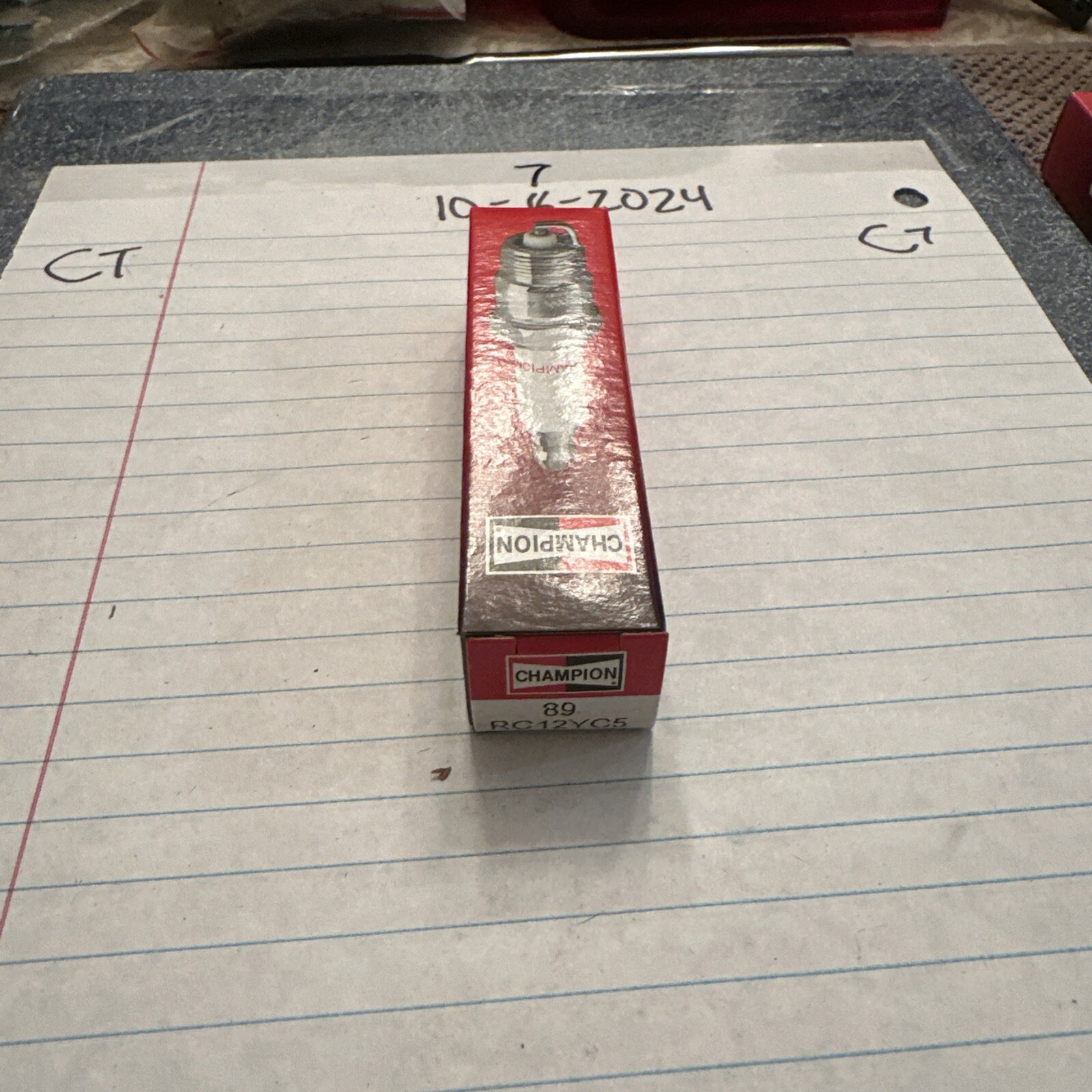 Spark Plug-Copper Plus Champion Spark Plug 89 - Image 3