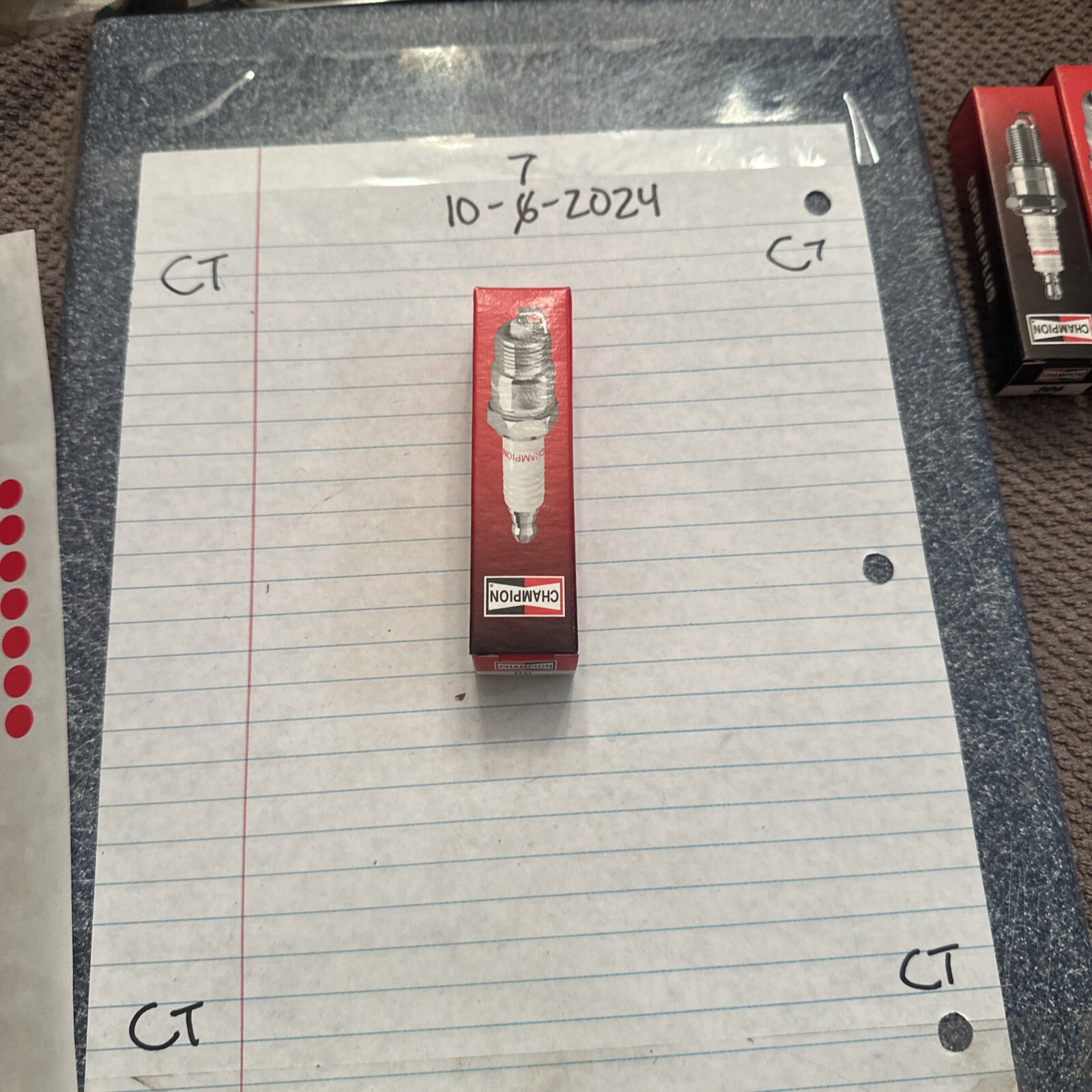 Spark Plug-Copper Plus Champion Spark Plug 89