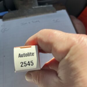 Spark Plug-Copper Resistor Autolite 2545