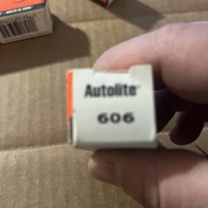 Spark Plug-Copper Resistor Autolite 606
