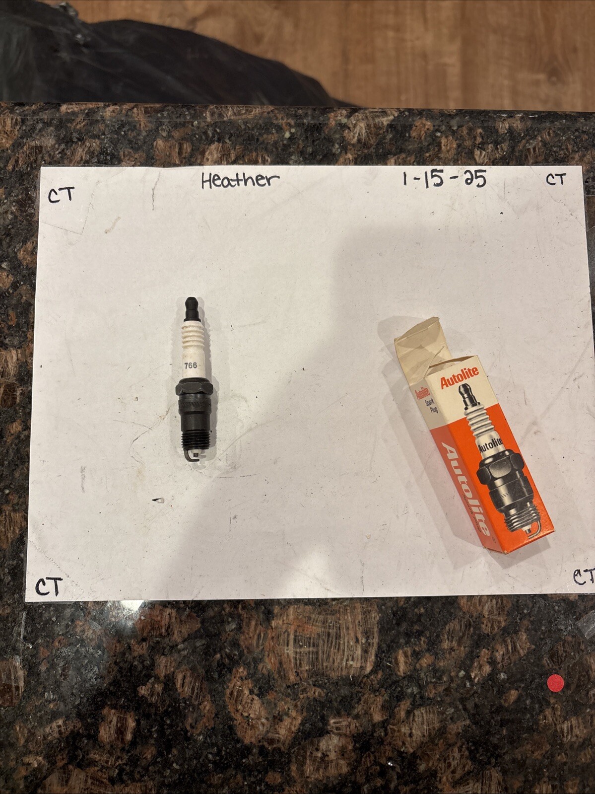 Spark Plug-Copper Resistor Autolite 766 - Image 3