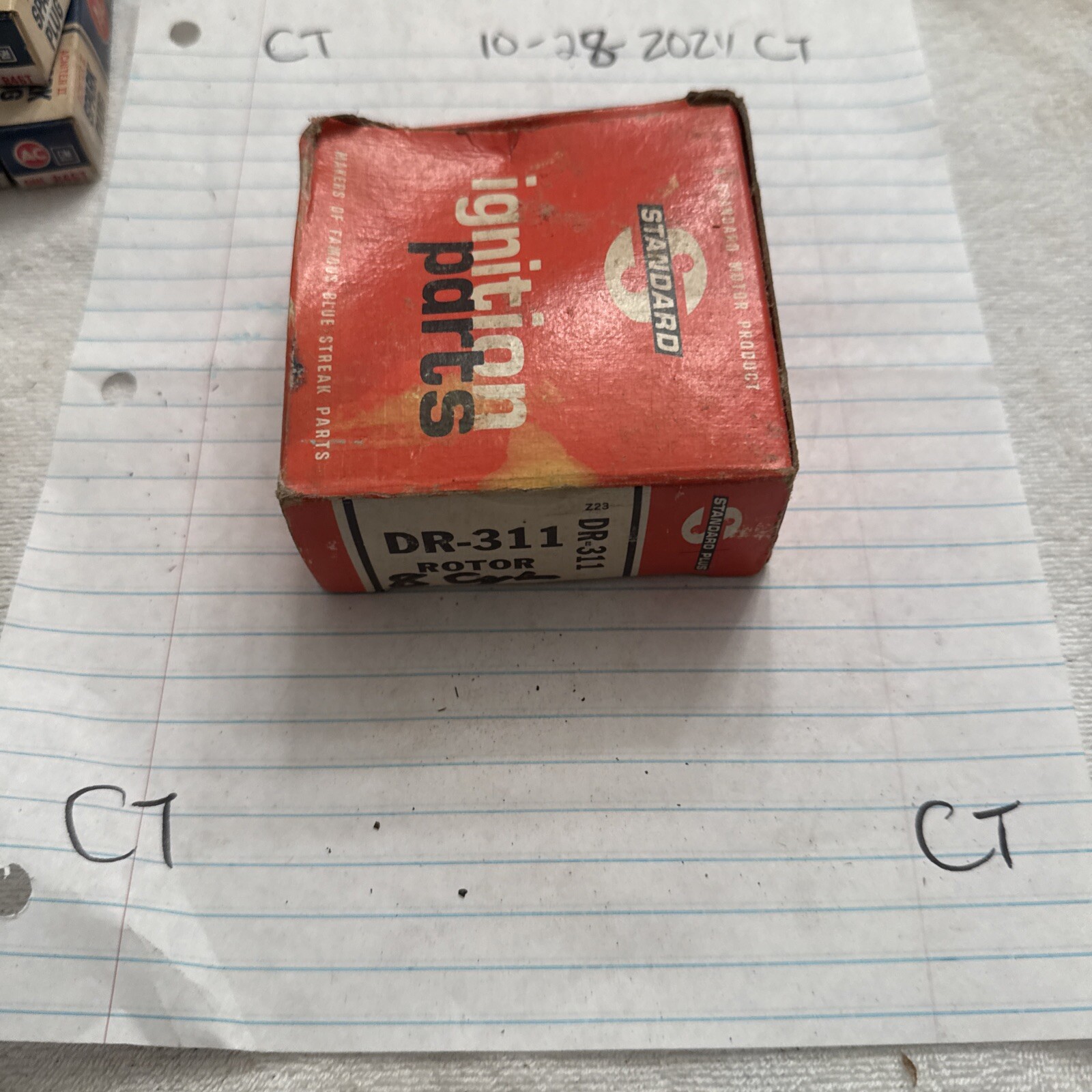 Standard DR311 Distributor Rotor NOS