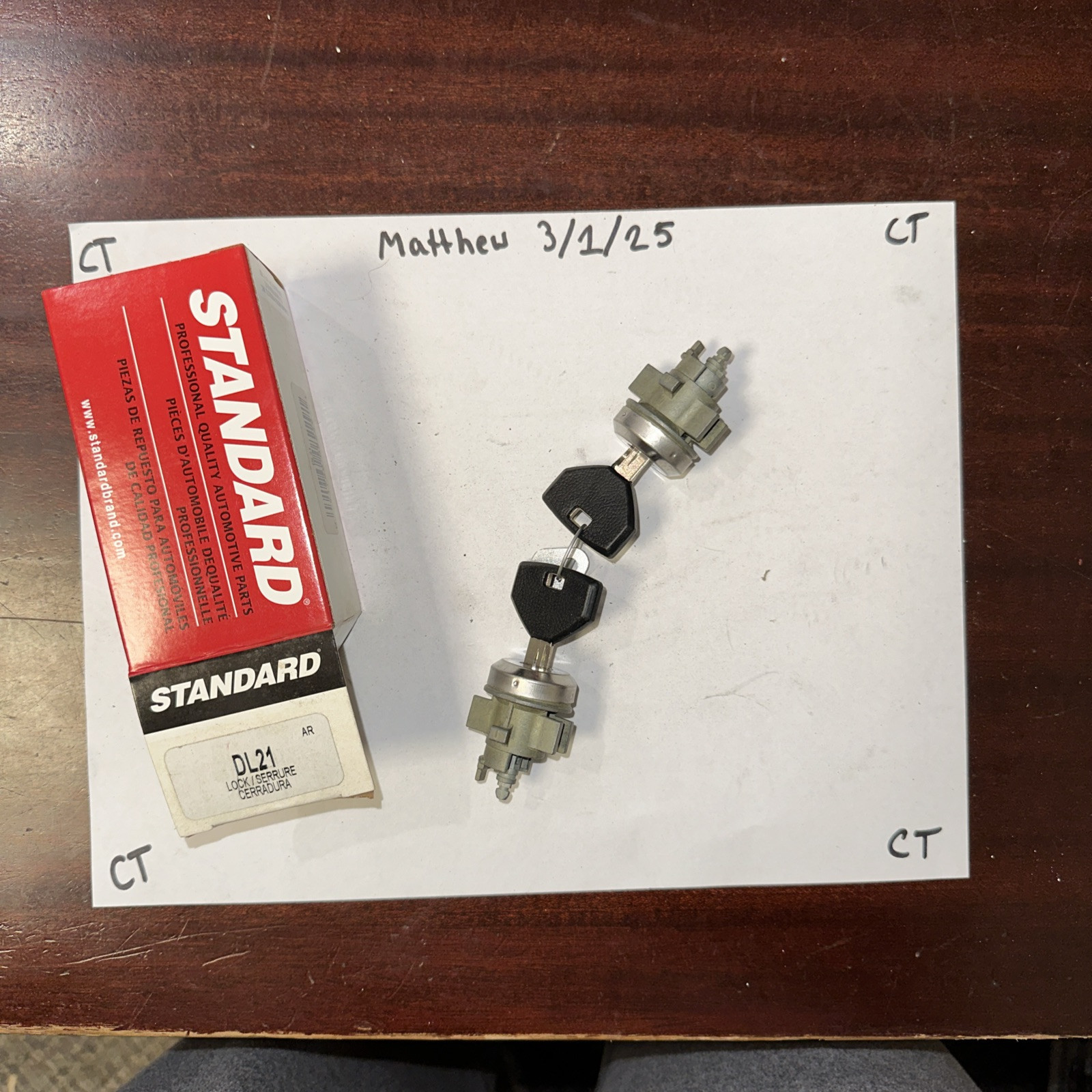 Standard Ignition DL-21B Door Lock Kit