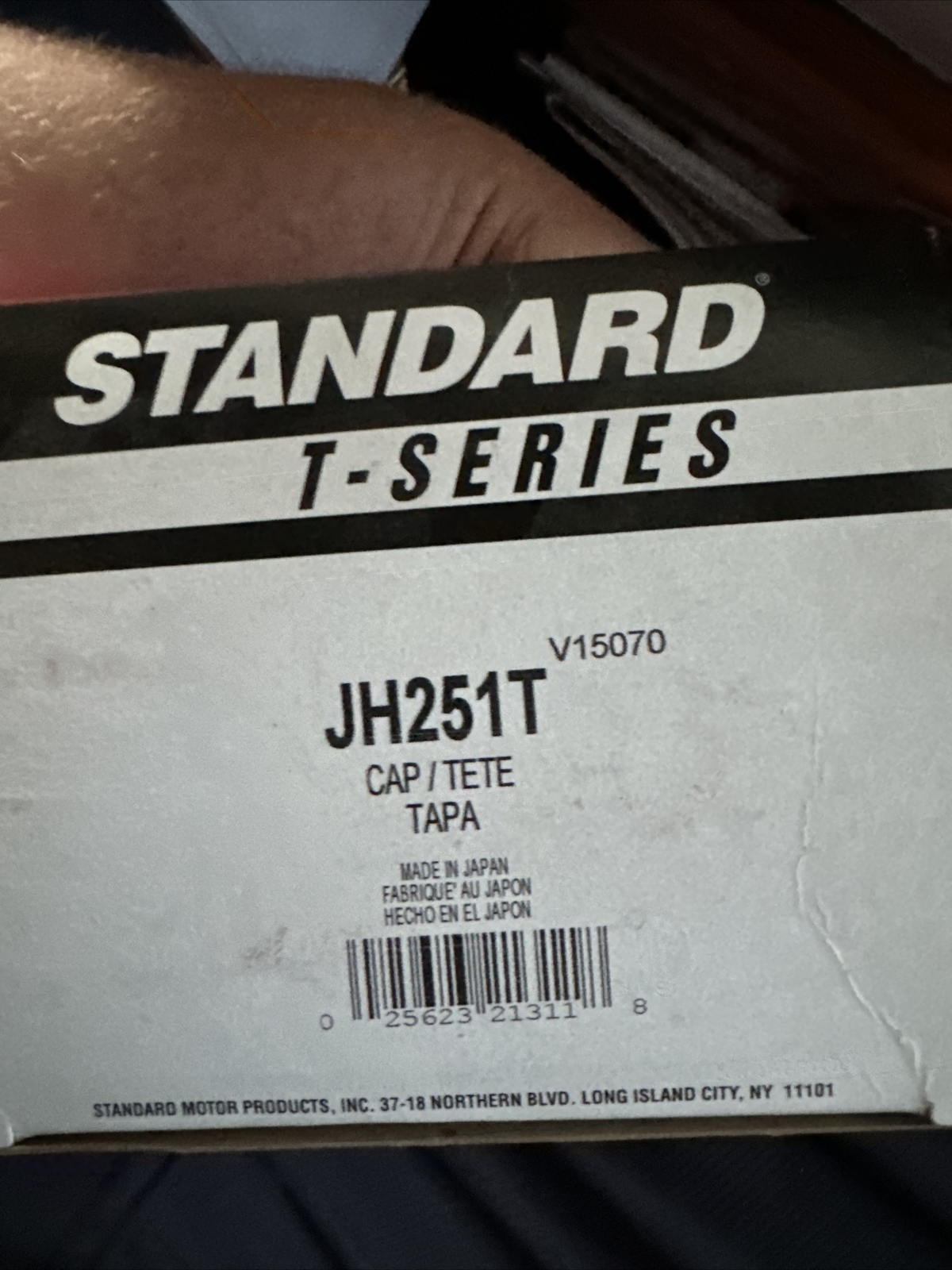 Standard Ignition Standard Motor Products Jh251t Distributor Cap