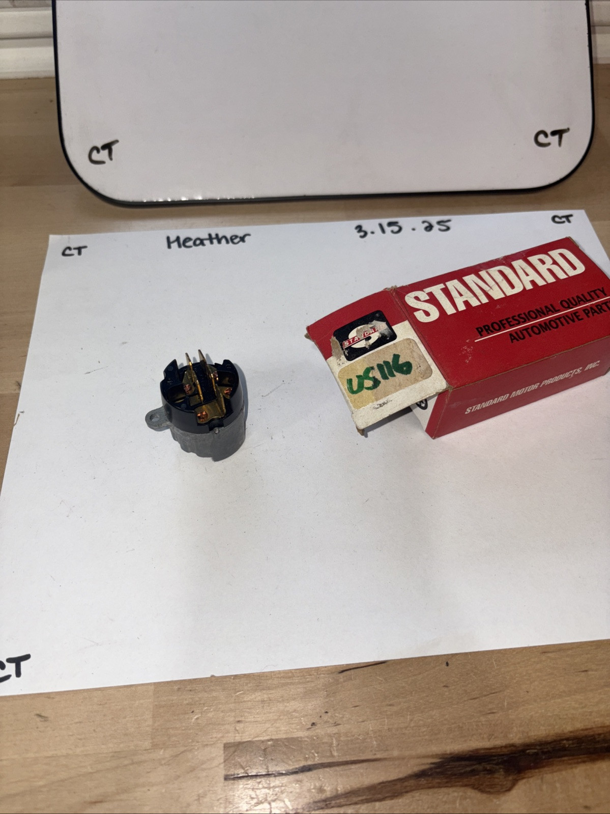 Standard Motor Products US-116 Ignition Switch