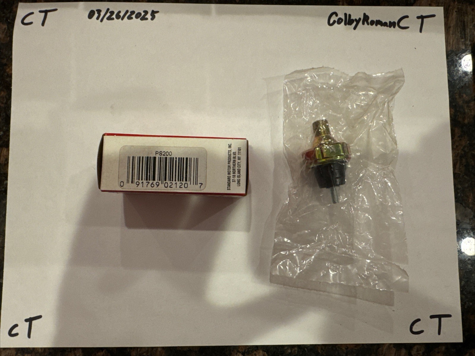 Standard PS200 Engine Oil Pressure Sender for Light fits Honda, Mazda, Subaru - Image 4