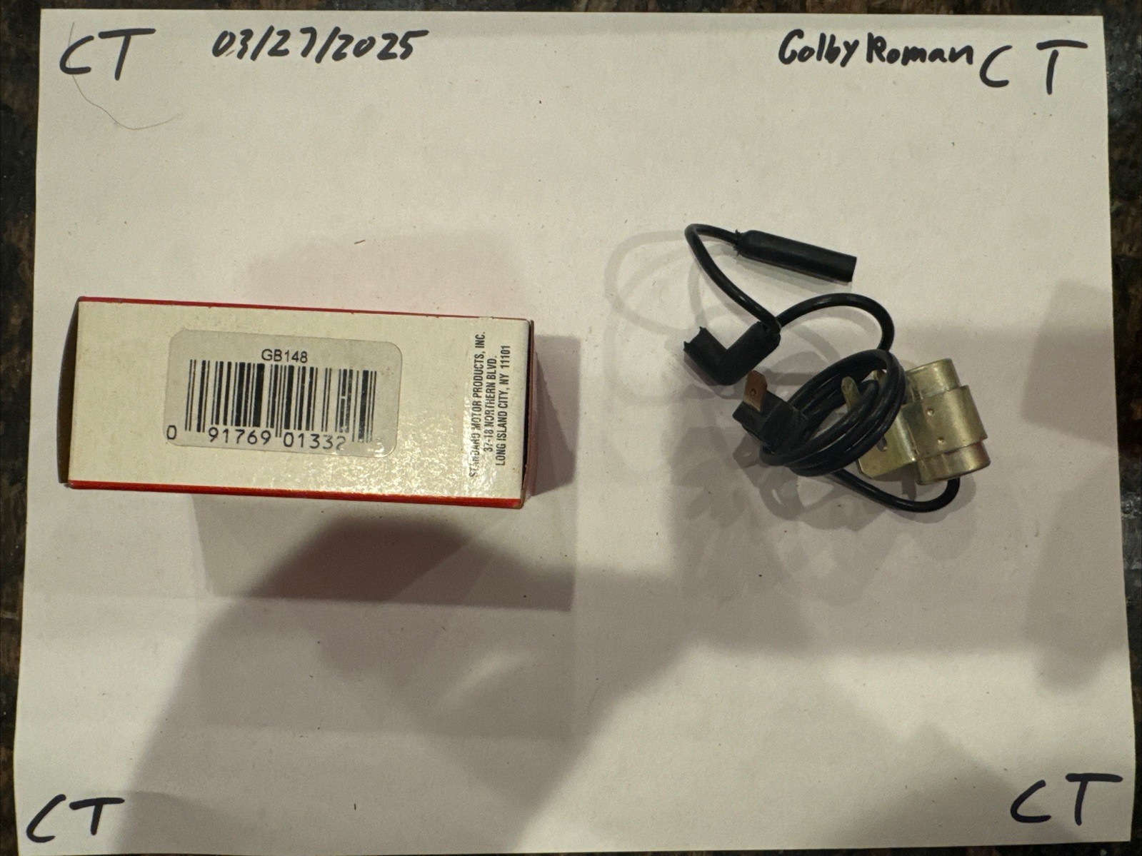 Standard Professional Quality Automotive Parts Rotor GB148 - Image 3