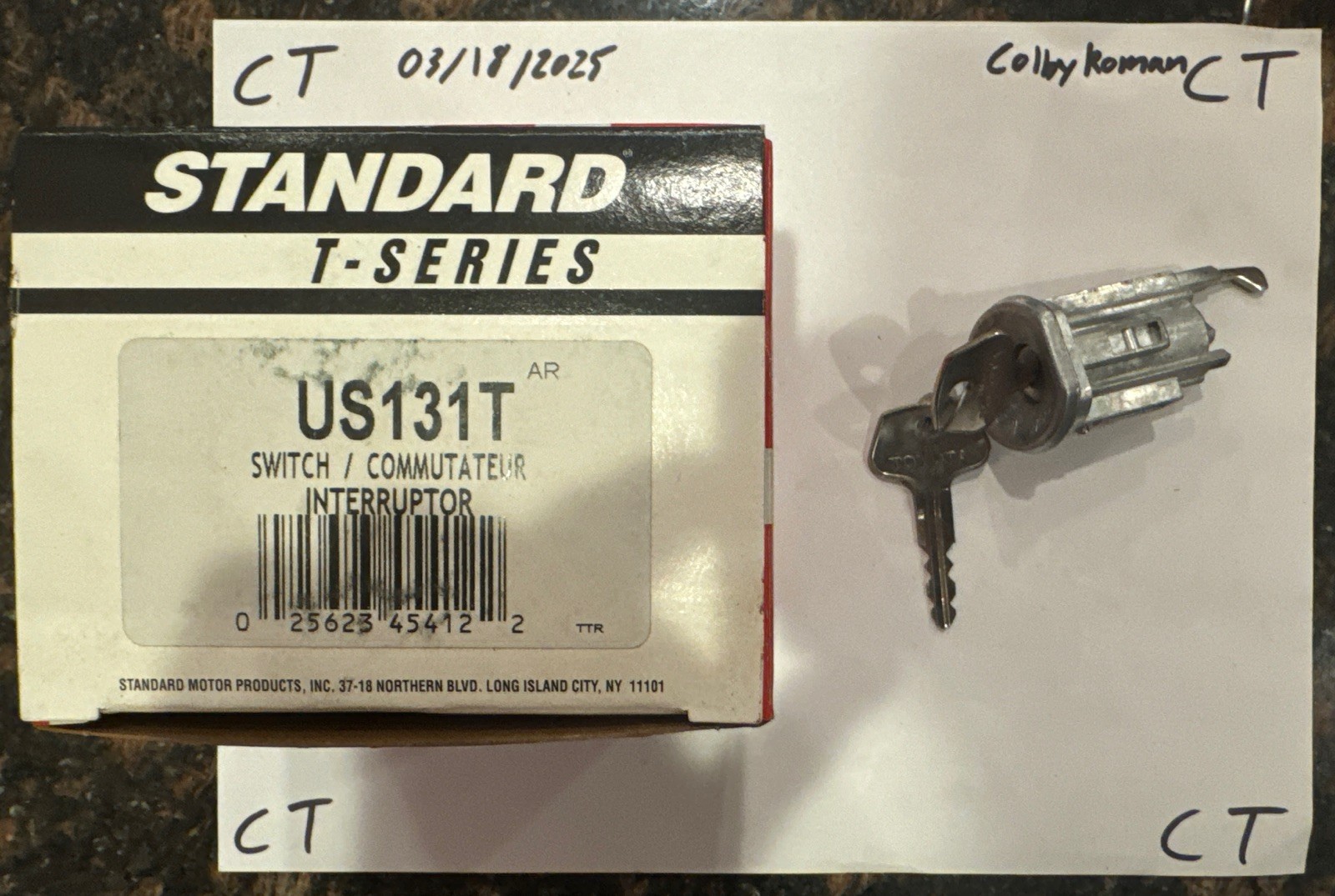 Standard T-Series Switch/Commutateur Interruptor US131T - Image 3