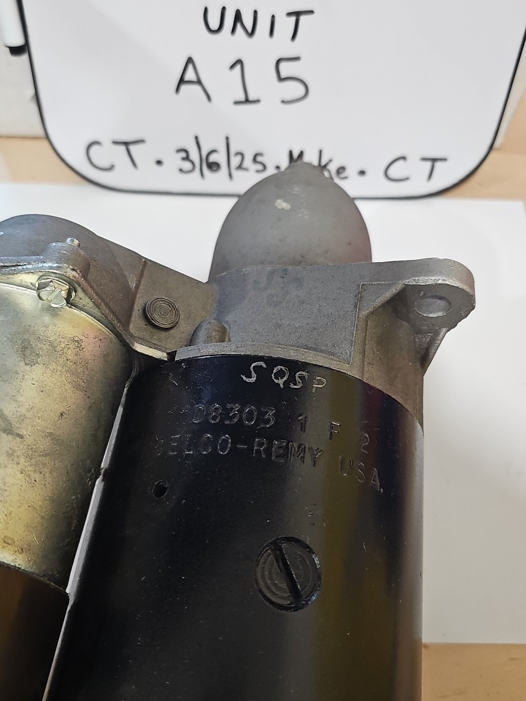 Starter Delco Remy 8MT DD 12V CW 9 TEETH, 1108302, Remanufactured #3674 - Image 3