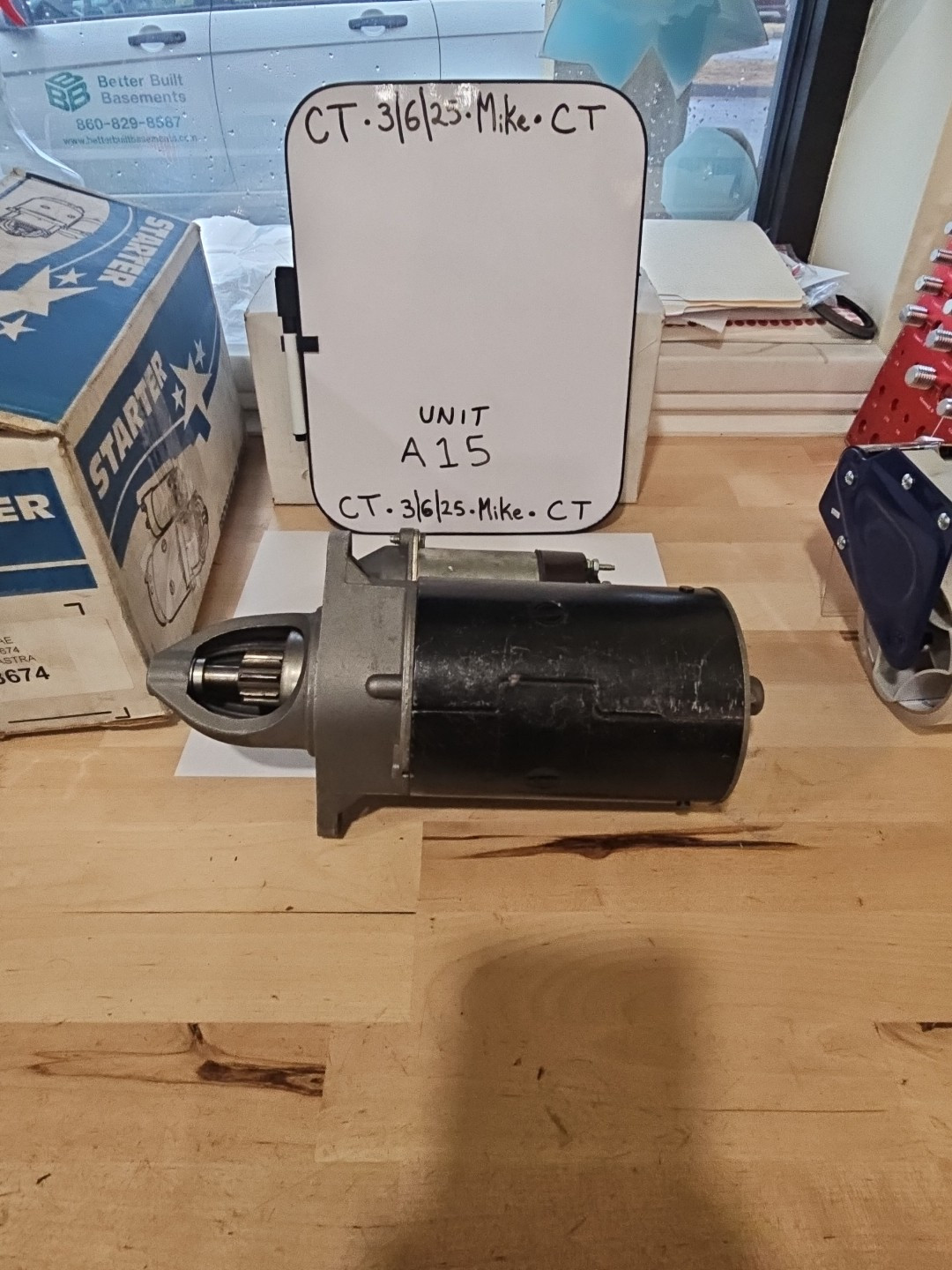 Starter Delco Remy 8MT DD 12V CW 9 TEETH, 1108302, Remanufactured #3674 - Image 5