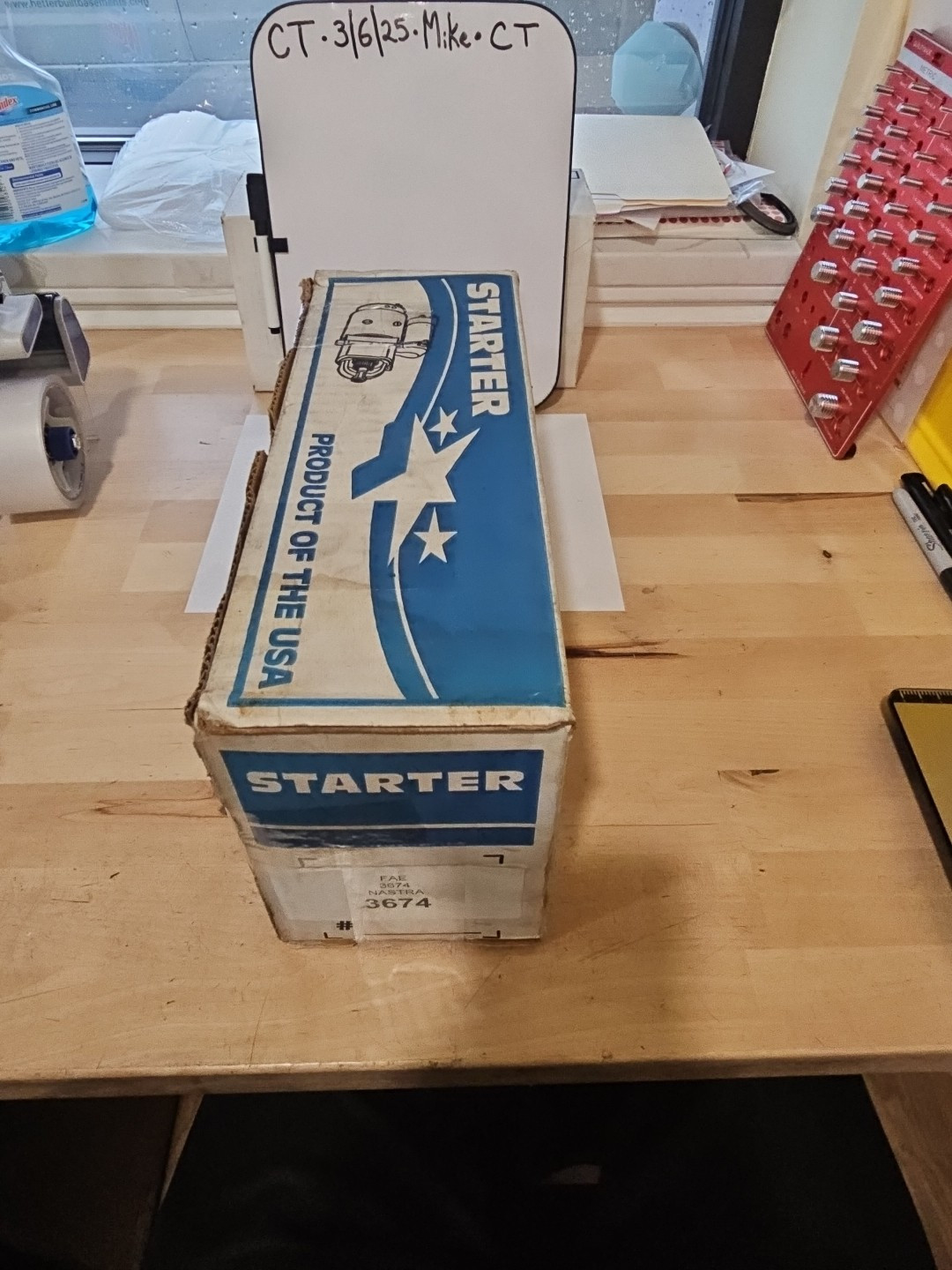 Starter Delco Remy 8MT DD 12V CW 9 TEETH, 1108302, Remanufactured #3674 - Image 6