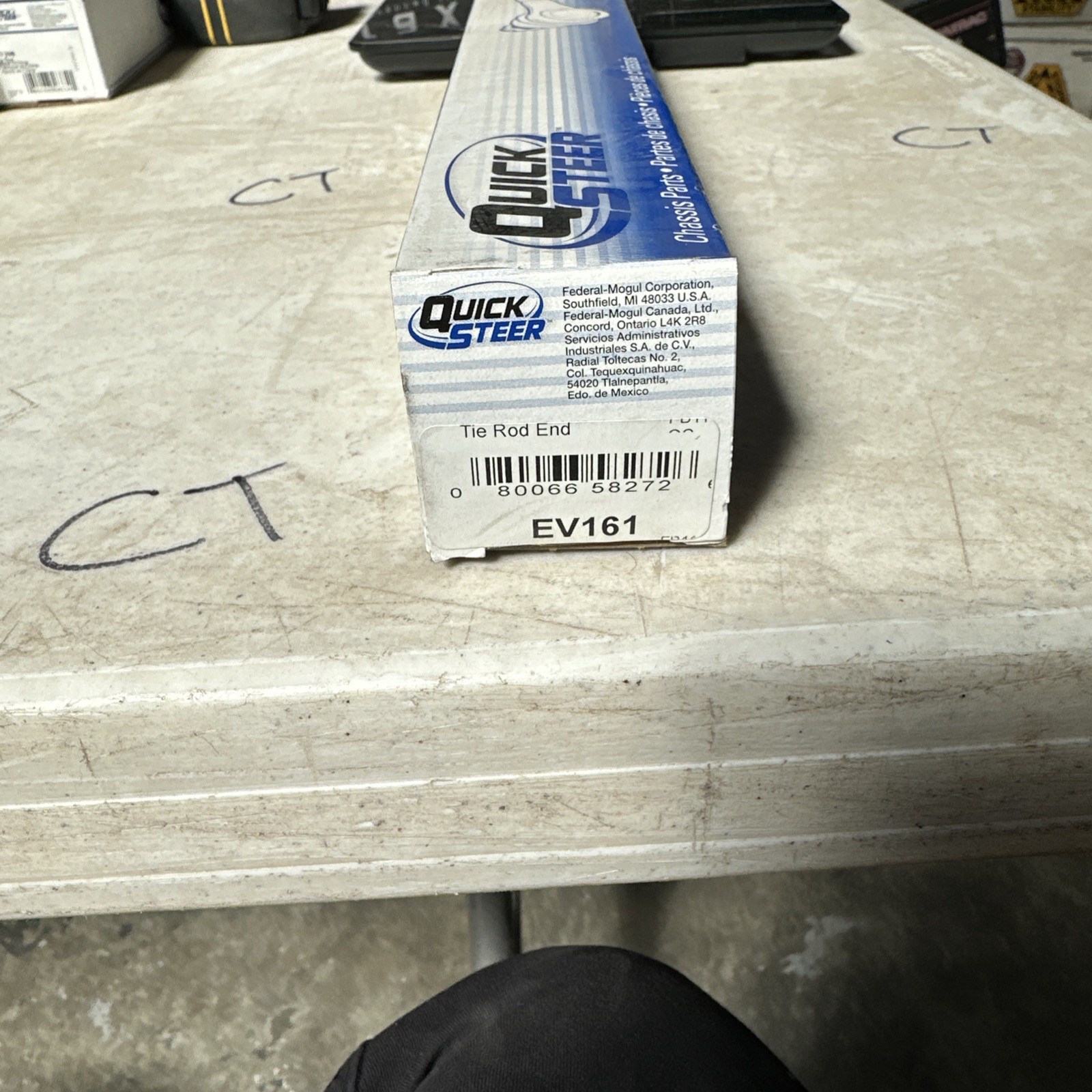 Steering Tie Rod End QuickSteer EV161