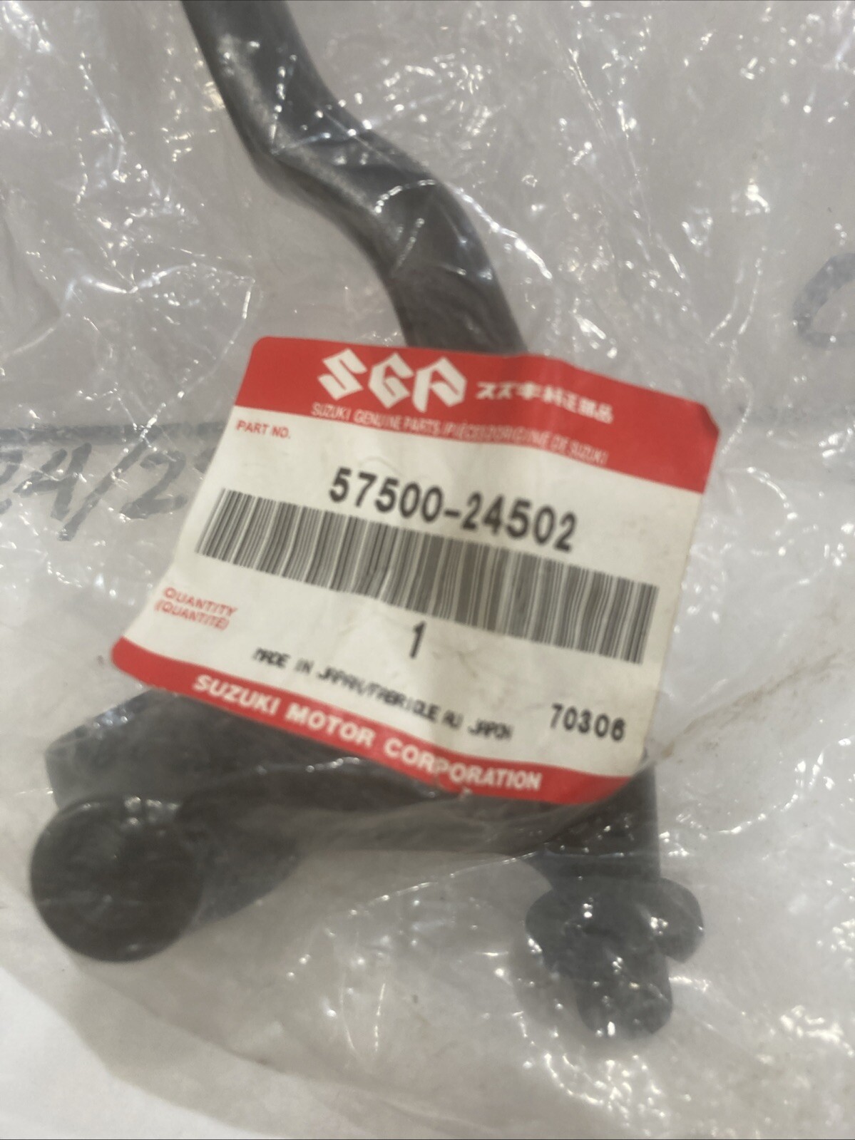 🔥Suzuki - ‘85 LT250 LEVER ASSY, REAR BRAKE 57500-24502 - Image 3