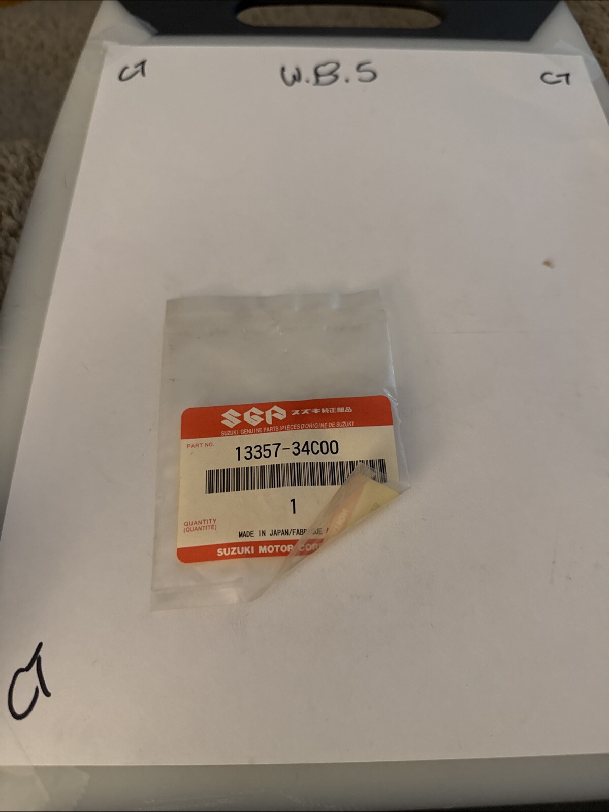 Suzuki Genuine Plug - 13357-34C00