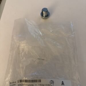 Suzuki New Engine Oil Drain Plug (14X12) 09247-14026 Fits Many Models