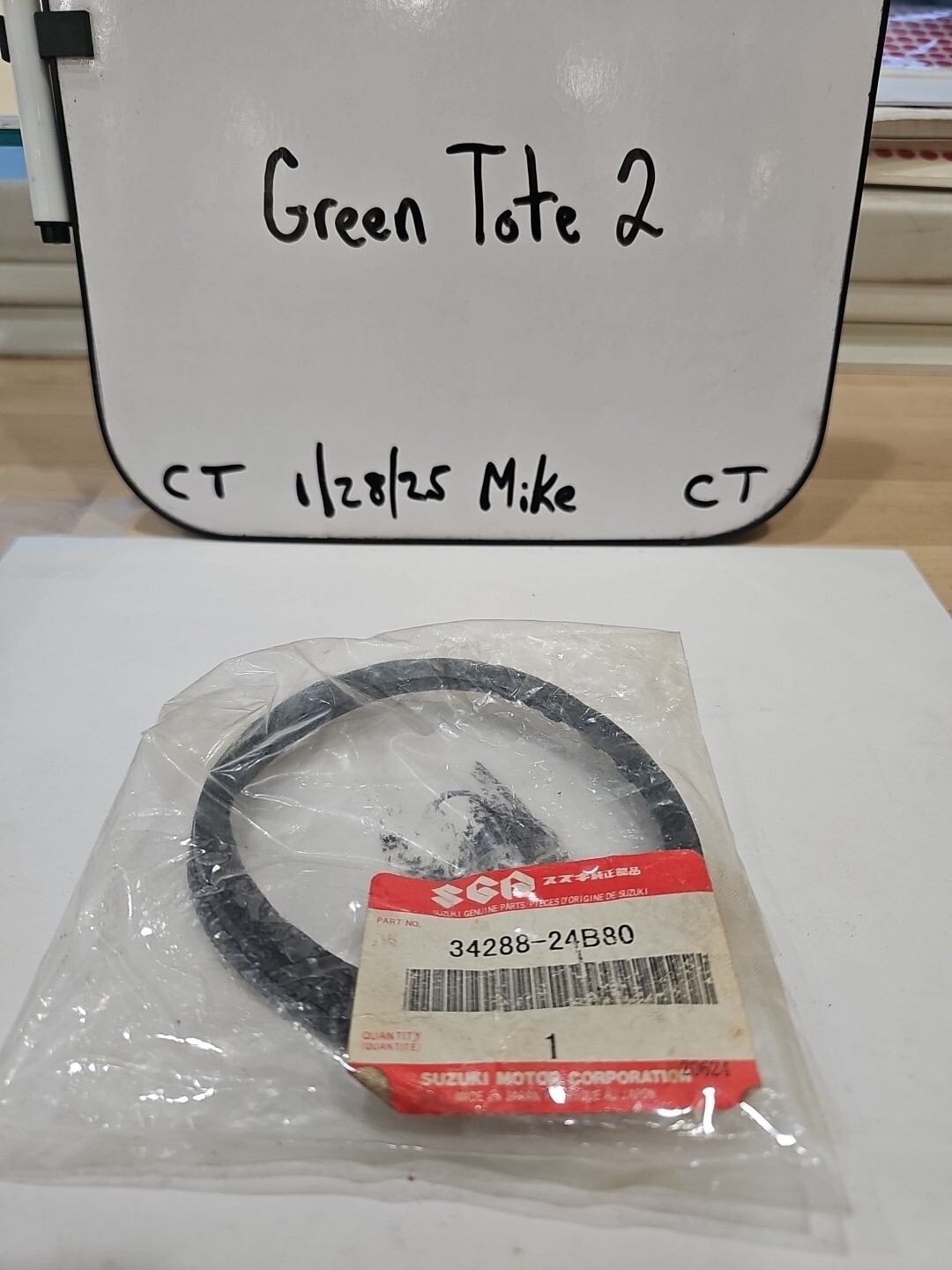 Suzuki OEM Part 34288-24B80 CUSHION, METER