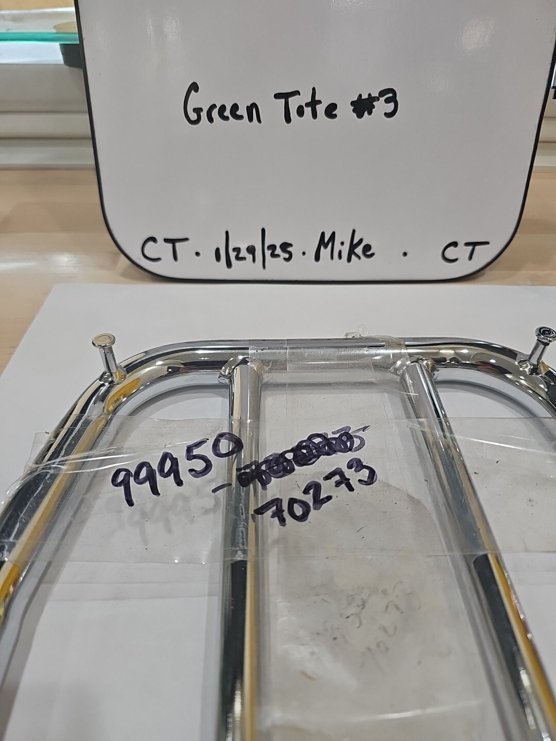 Suzuki Rear Rack Part Number - 99950-70273 Luggage Carrier * New * Out Of Packag - Image 3