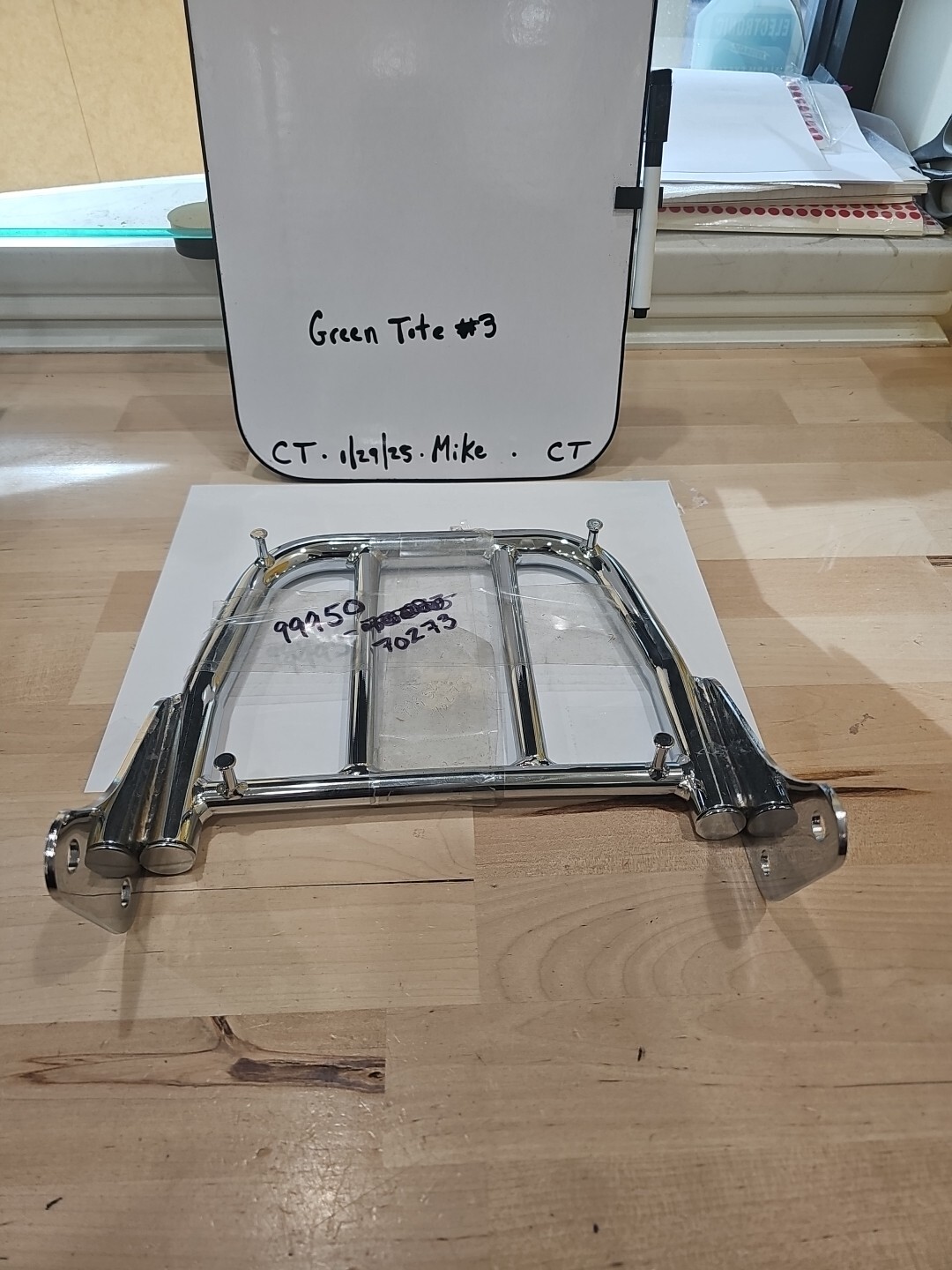 Suzuki Rear Rack Part Number - 99950-70273 Luggage Carrier * New * Out Of Packag