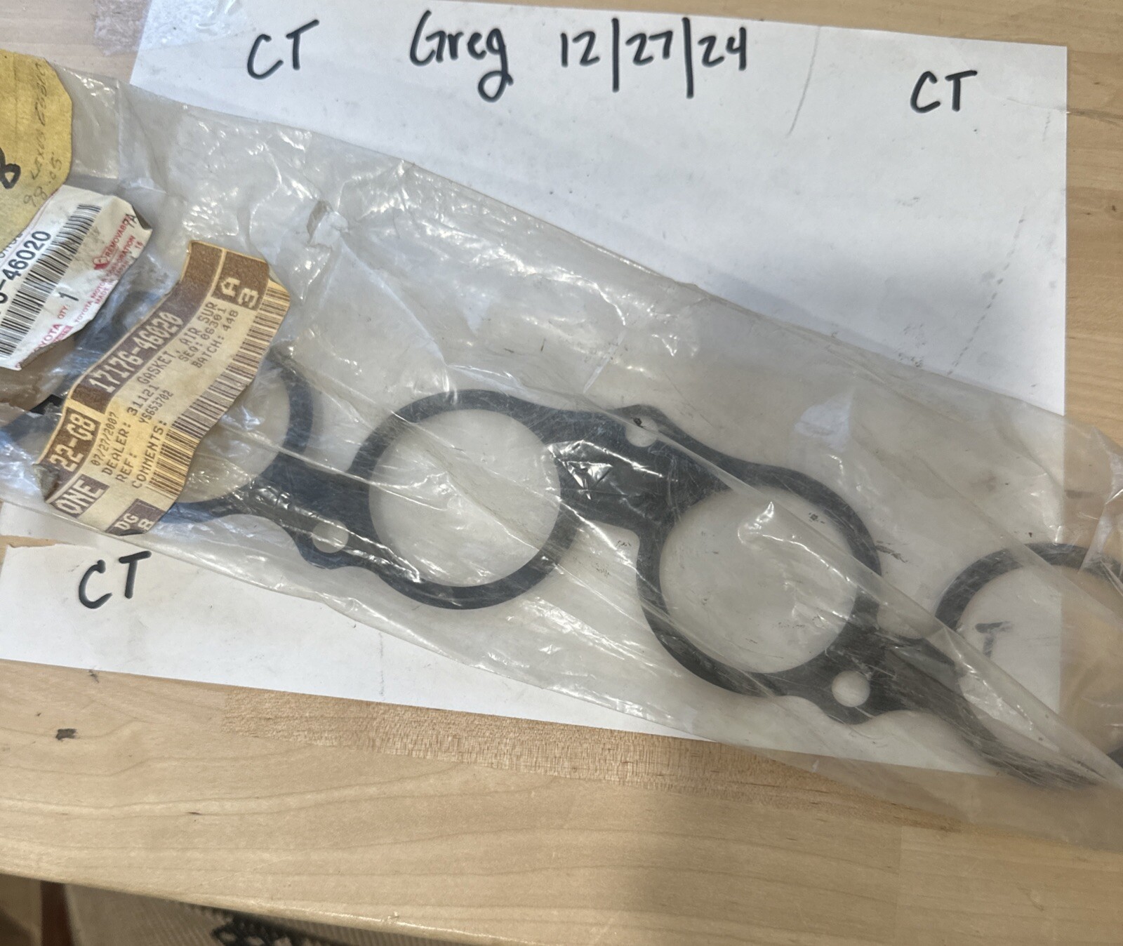 TOEM Exhaust Manifold Gasket 17173-46020