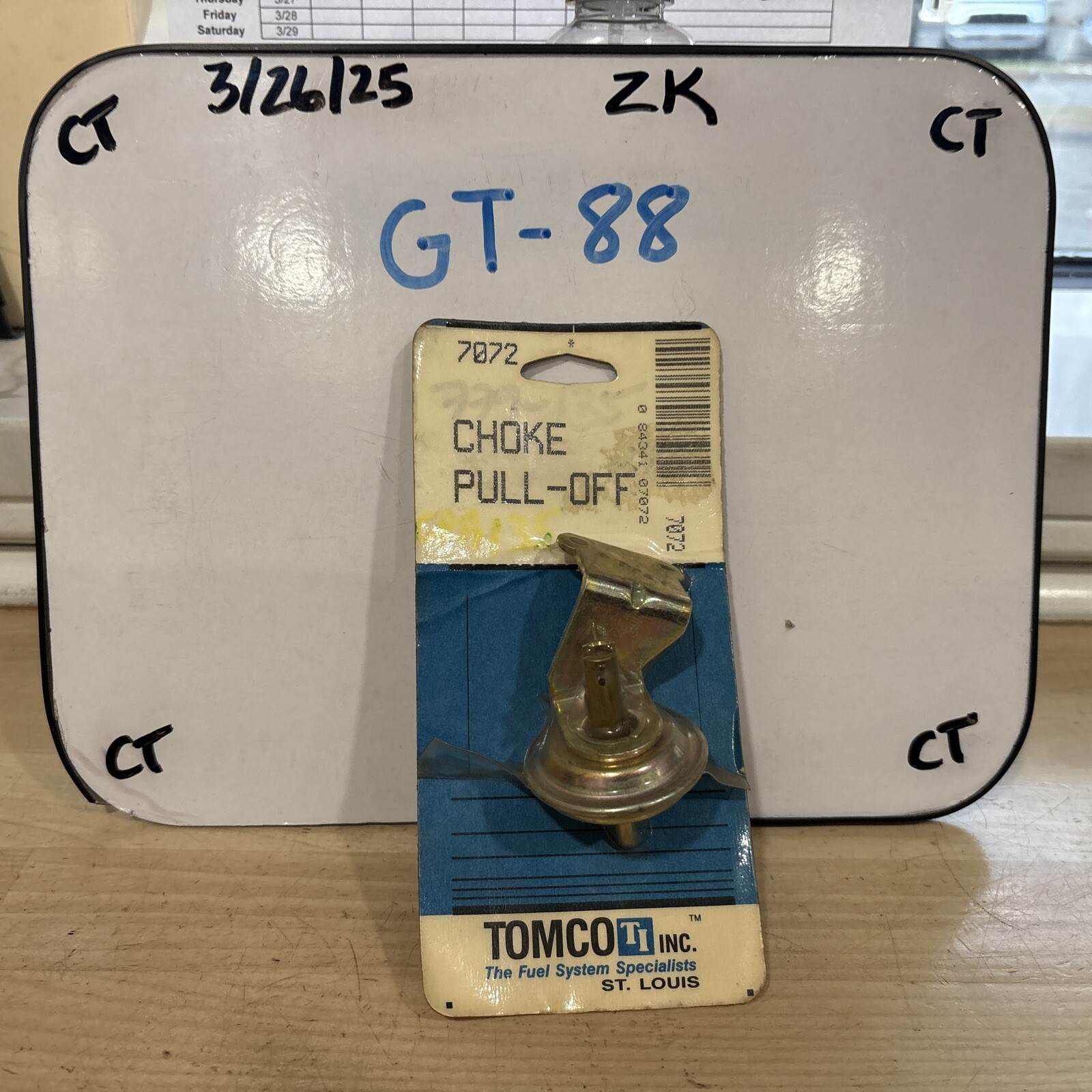 TOMCO Choke Pull-Off 7072