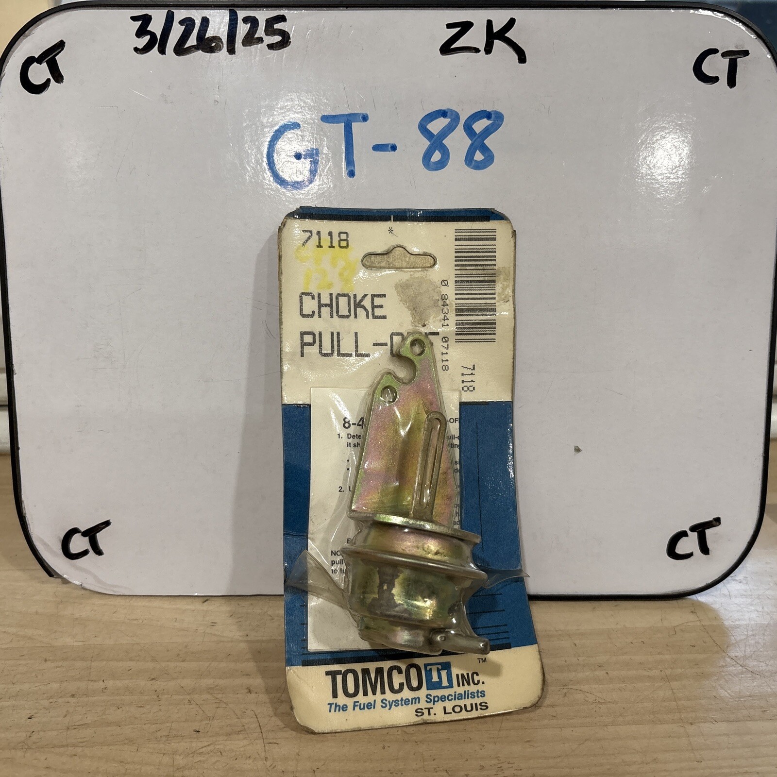 TOMCO Choke Pull Off 7118