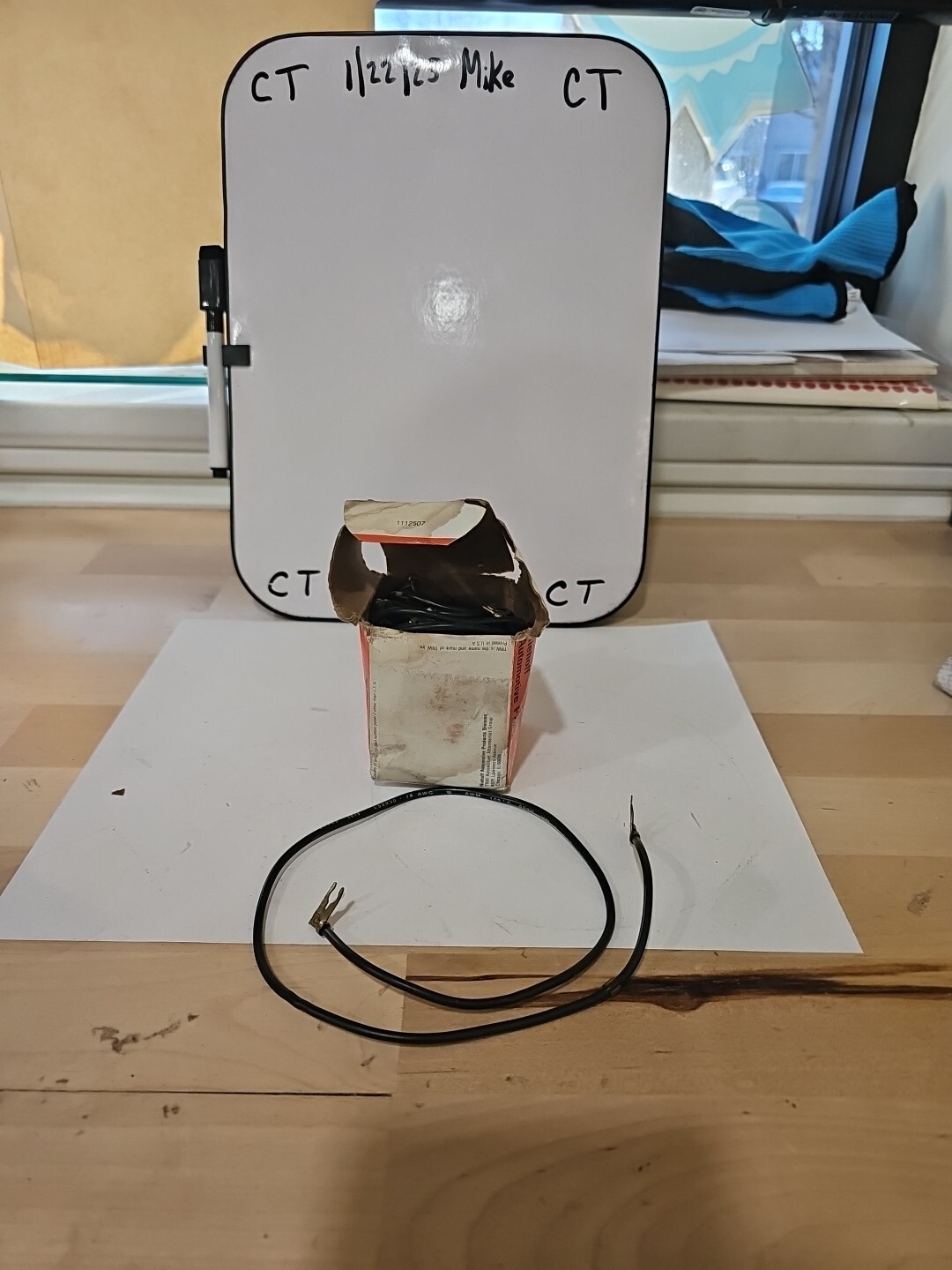 TRW DR-123 NOS Style 1015 Es8930 18G 105°c 600v Terminal Leads (1 Pack Of 7) - Image 3