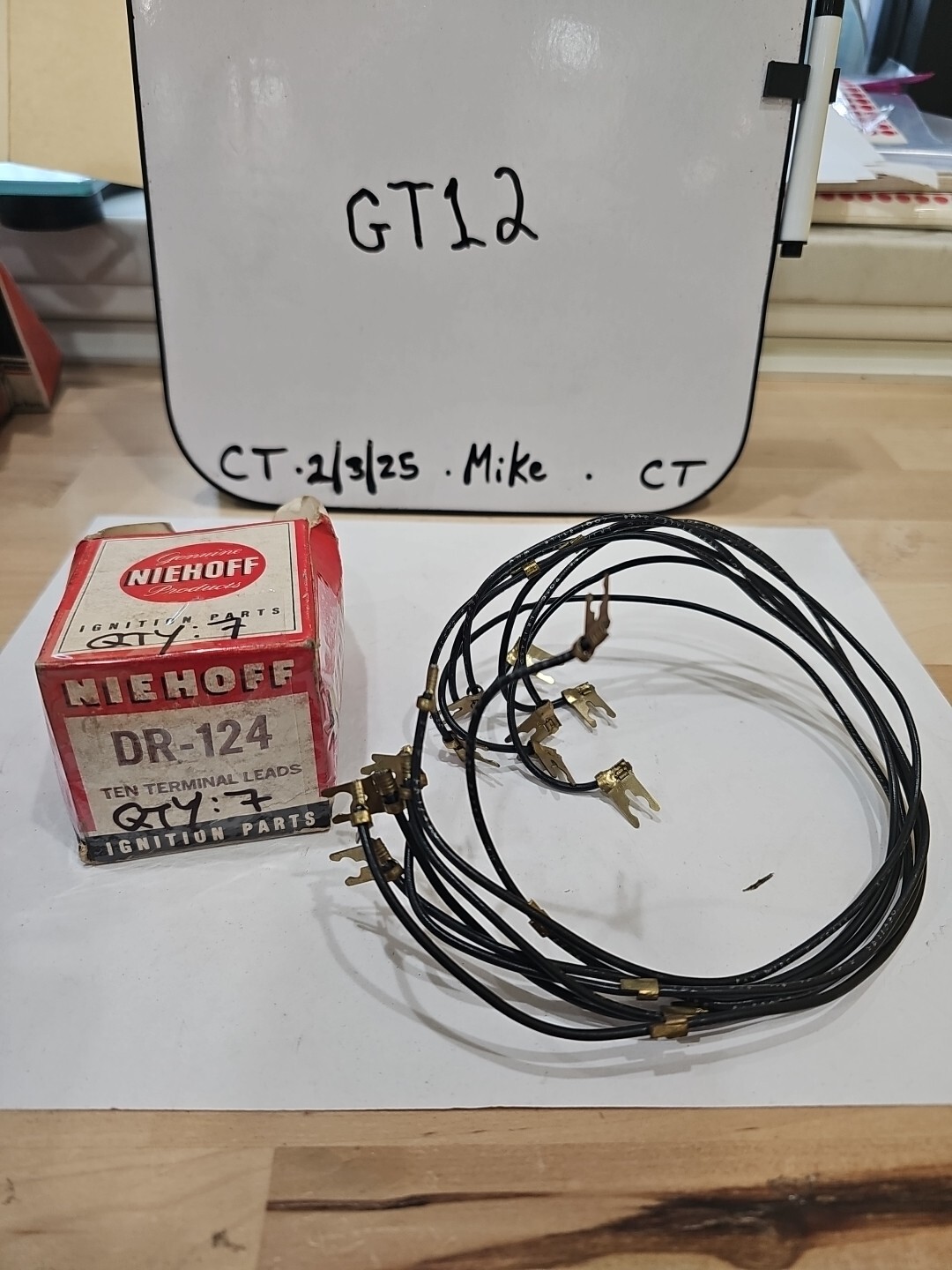 TRW DR-124 NOS 18AWG 105°c Terminal Leads (1 Pack Of 7)