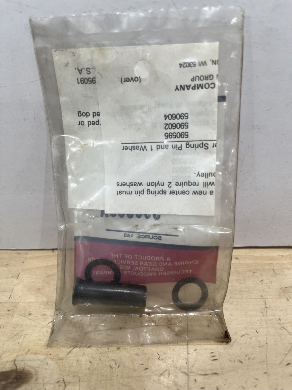 Tecumseh 590599A Starter Spring Pin - Image 4