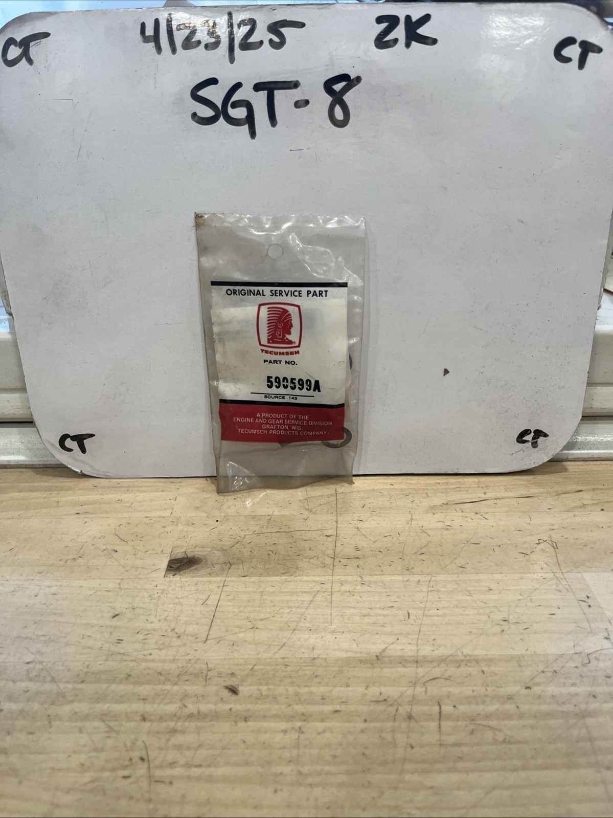 Tecumseh 590599A Starter Spring Pin