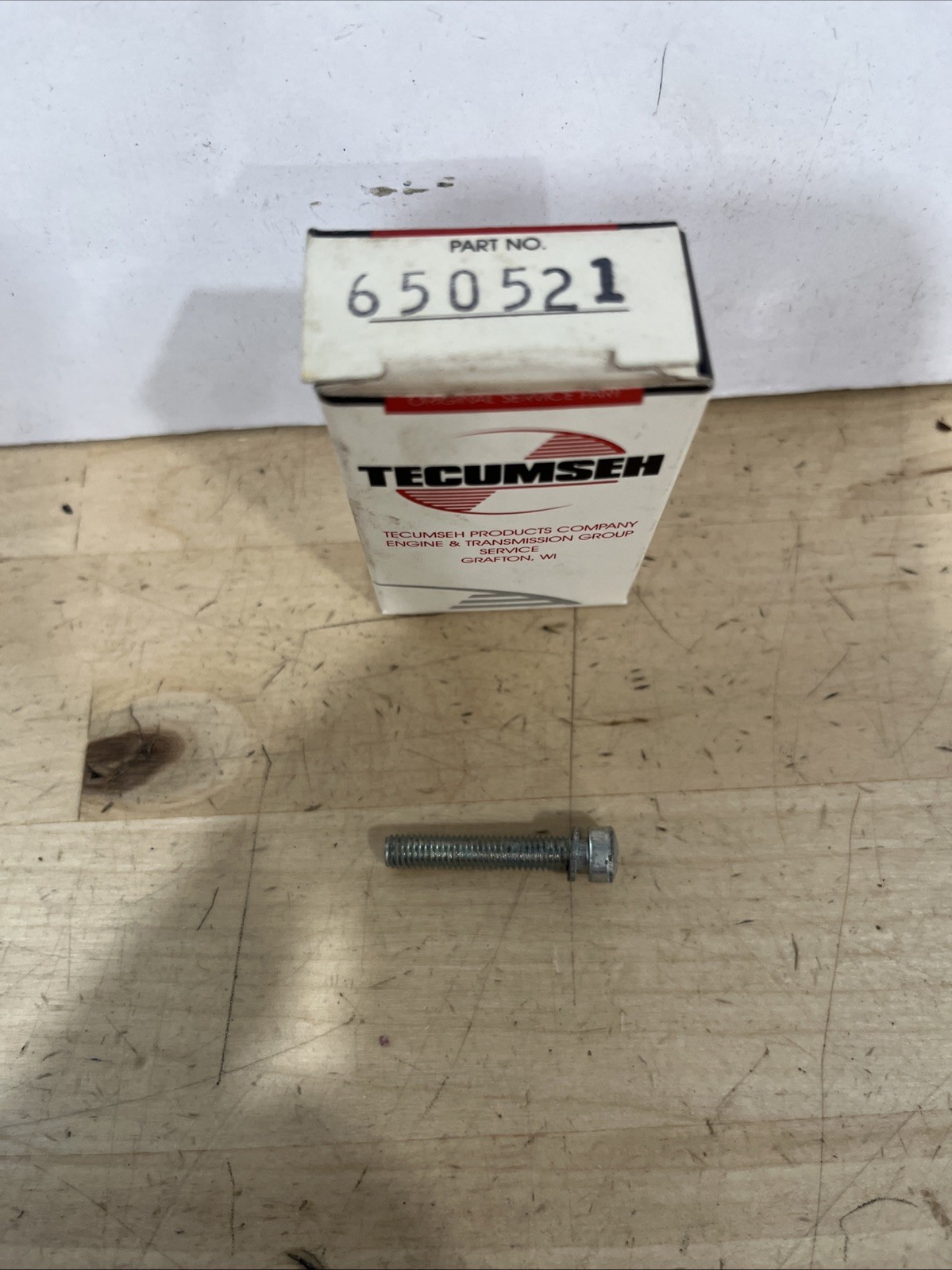 Tecumseh 650521 Engine Stator Mount Screw (Two Diff Box Design, Sold Individual) - Image 4