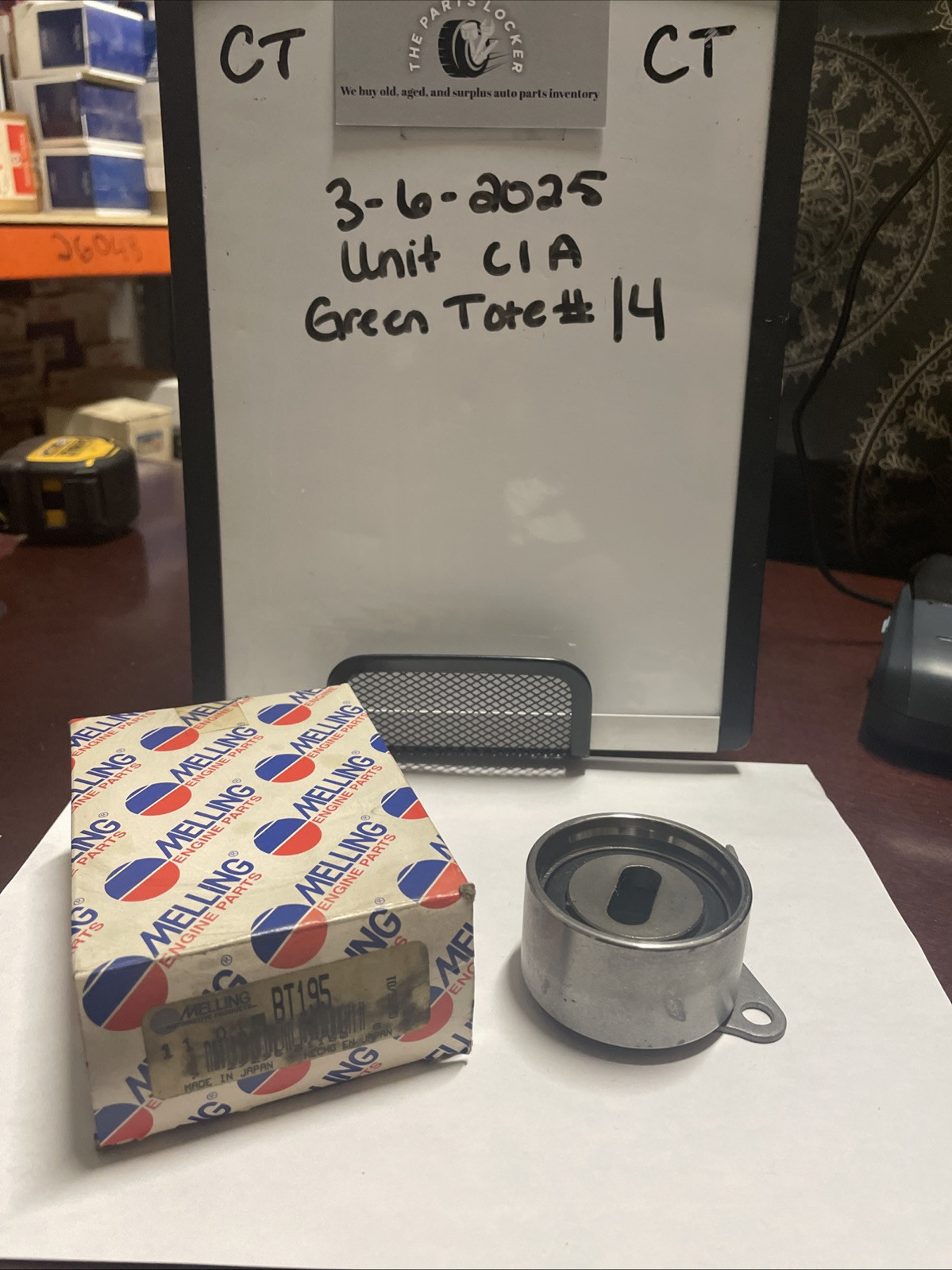 Tensioner Melling BT195