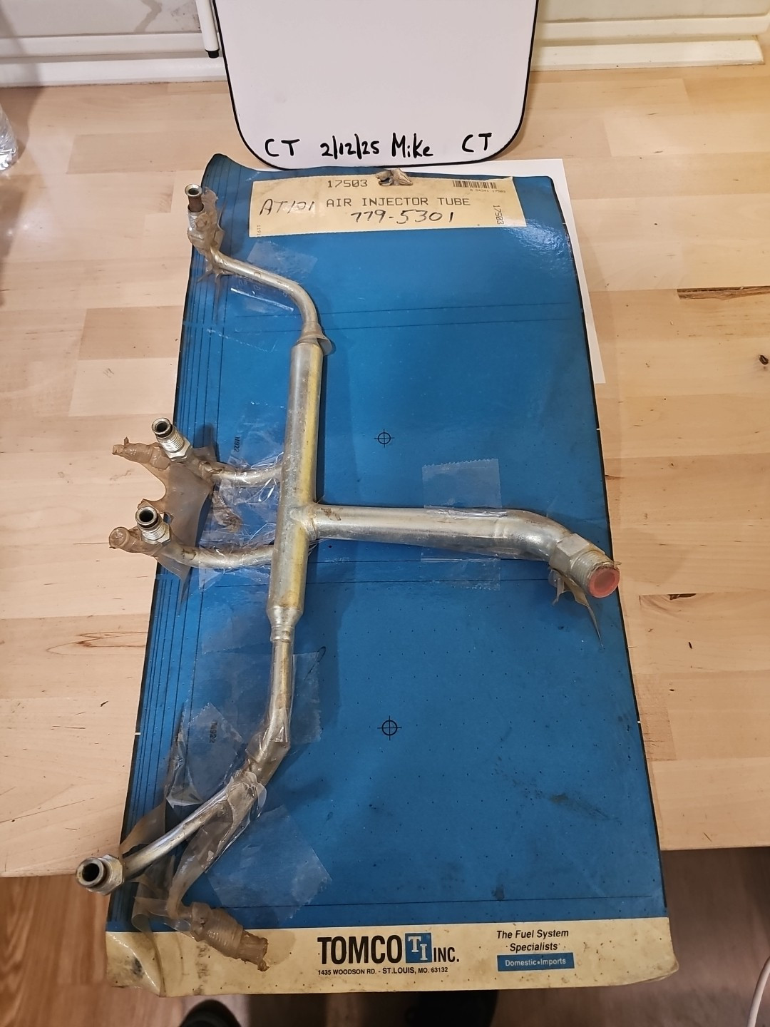 Tomco 17503 Air Injection Pipe for Pontiac Chevrolet GMC Buick 1980-1986 **NEW**
