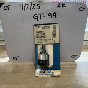 Tomco Throttle Holding Solenoid 8107