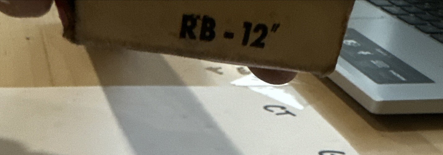 Trico Windshield wiper blade. RB-12 single blade . - Image 3