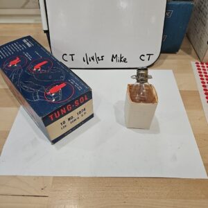 Tung-Sol No. 1074 12V 35W/4 C.P. Auto Lamp Bulbs One Box Of 10