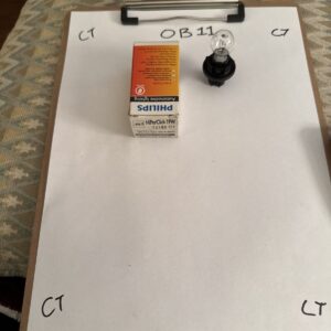 Turn Signal Light Bulb-Standard - Single Commercial Pack Philips 12185C1