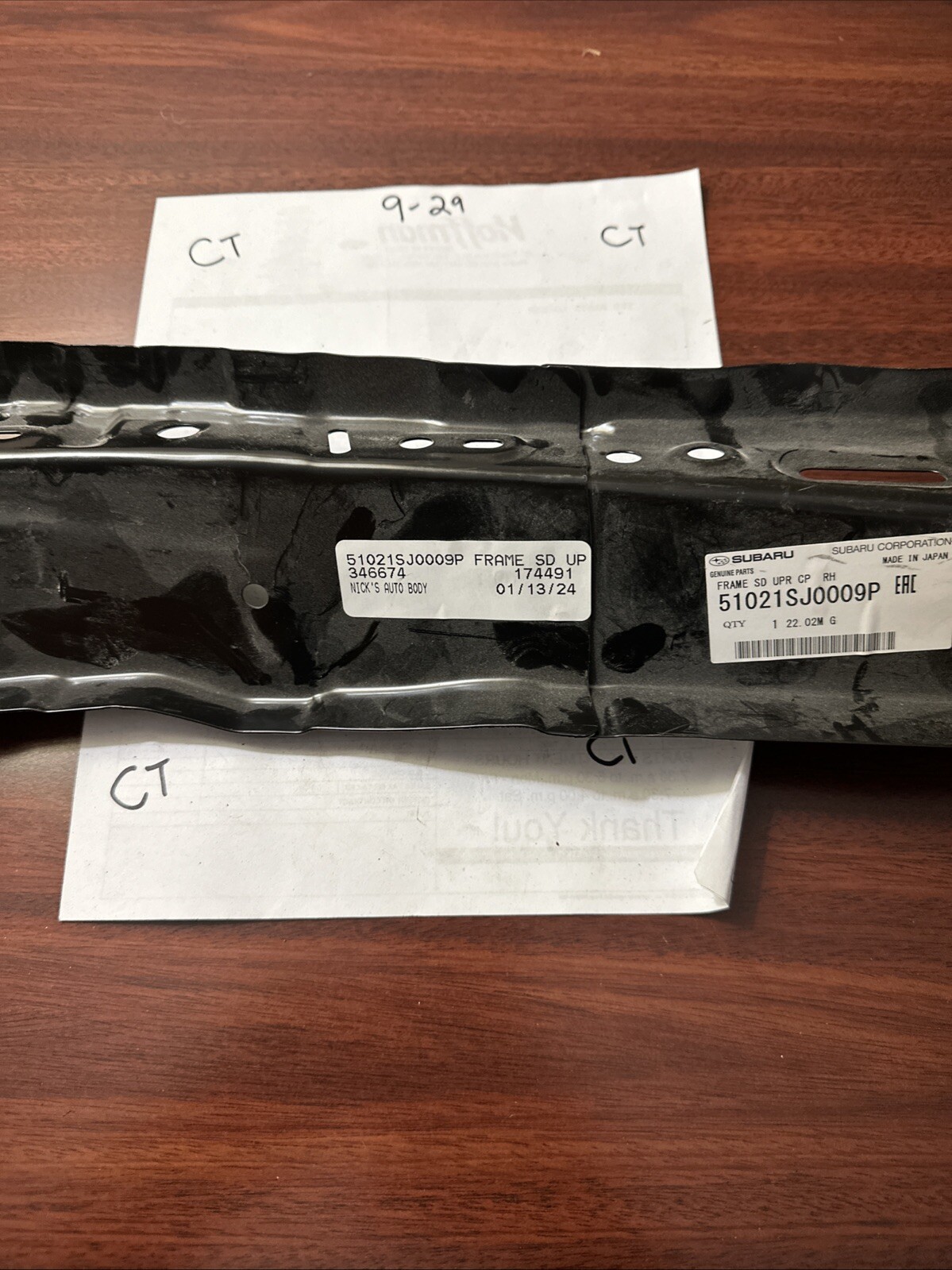 UPPER FRAME 51021SJ0009P