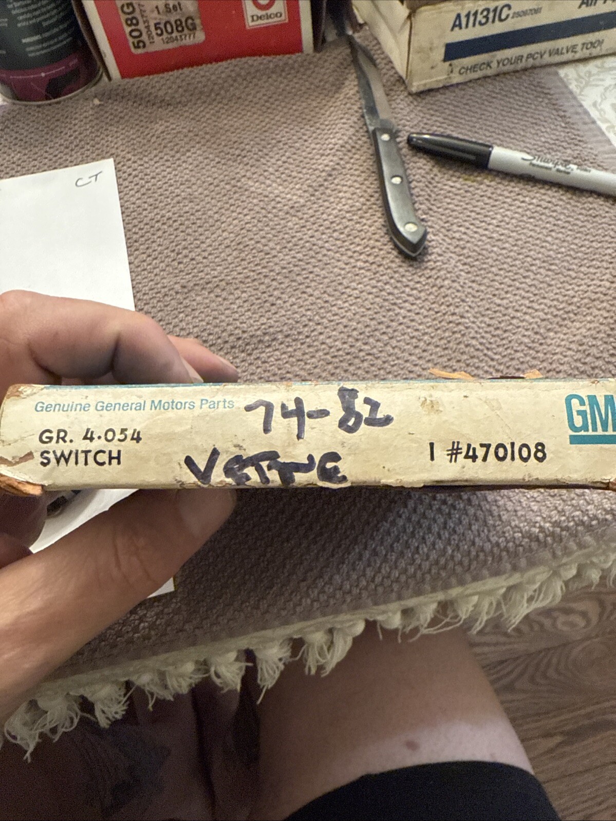 Used 1976 -1982 Corvette Neutral Safety/ Back Up Light Switch Auto Trans 470108 - Image 3