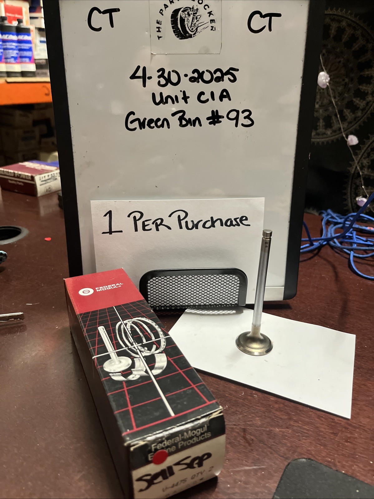 V-4475 Sealed Power Engine Intake Valve 1 Per Purchase