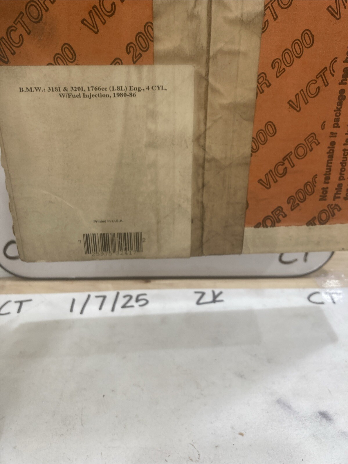 Victor 2000 Gasket Set HS21322 B-3 - Image 4