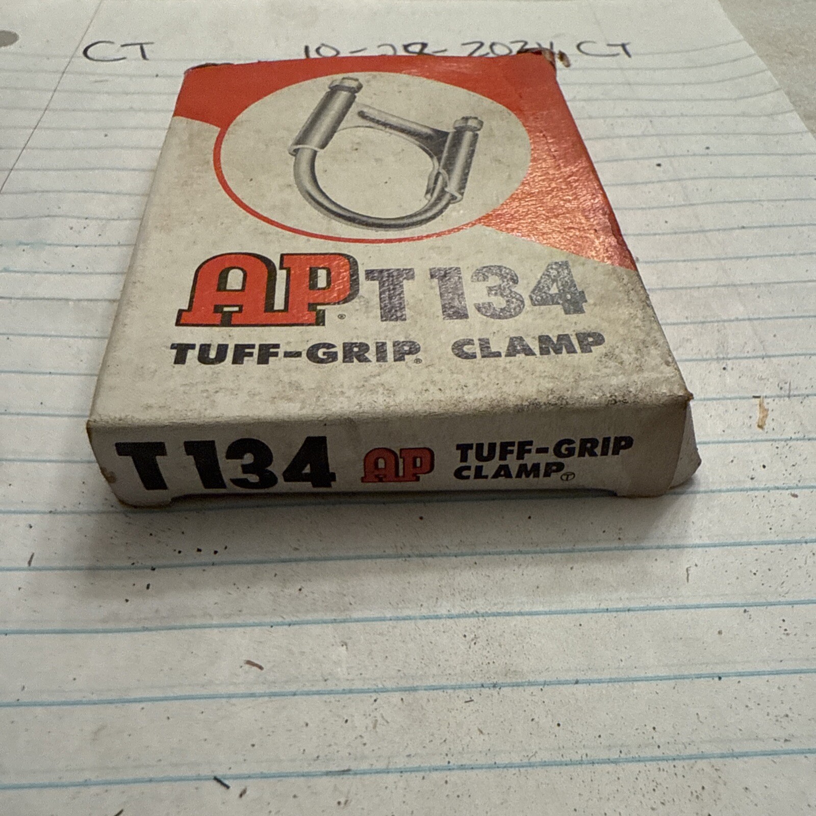 Vintage AP T134 Tuff-Grip 1.75" Clamp 57468 - Image 3