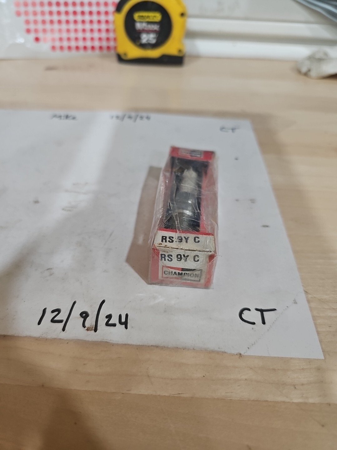 Vintage Champion RS9YC Spark Plug - Image 3