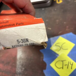 Vintage Niehoff/TRW 5-36 N Battery to Ground Cable